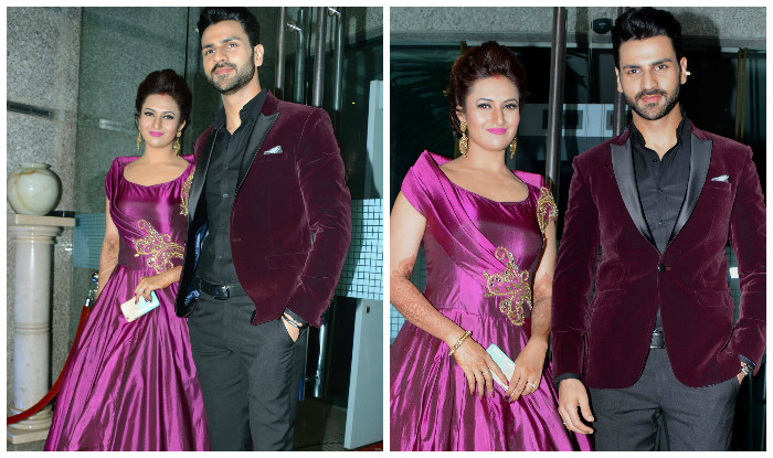 Divyanka Tripathi Vivek Dahiya Wedding Reception Bling Sparkle